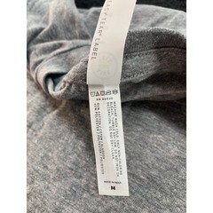 LAT APPAREL Gray Crew Neck T Shirt Short Sleeve Basic Tee Men’s Medium