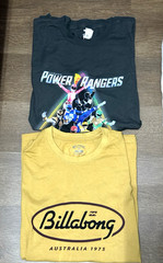 Lot Of 6 Men’s Brand New Random Graphic T-Shirts Short Sleeves Sz Small NWT 003
