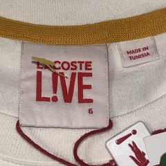 Lacoste LIVE Tshirt NWT Super Hero Series x Brecht V. Size 6 Large MSRP $70