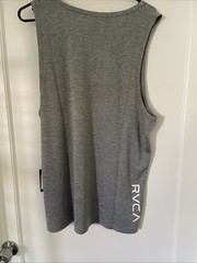 New RVCA Sport Active Tank Top Gym Running Street Style Men’s Shirt Size L