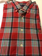 Ralph Lauren Button down shirt size XL Blake flannel