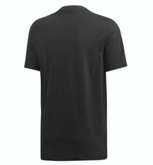 NEW MEN’S ADIDAS ORIGINALS TREFOIL TECH TEE SHIRT ~SIZE LARGE #ED6116 BLACK