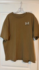 Under Armour Men’s Lot of 4 Solid Crew Neck Logo Short Sleeve T-Shirts LG/G