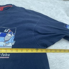 Vintage Platinum FUBU Fat Albert Men’s T-Shirt Size XXL 2XL Blue Short Sleeve