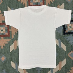 NEW Vintage 50s Tarleton Combed Cotton Workwear Blank White T-Shirt Size 14