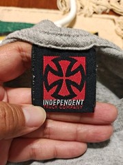 Vintage Independent Truck Company Grey T-Shirt Used As-Is