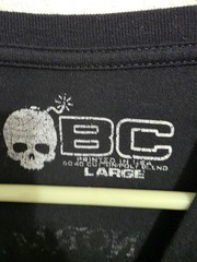 BC Shirt Mens Large Black Every Normal Man Skull Pirate Graphic Tee Quote