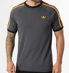 NEW MEN’S ADIDAS ORIGINALS 3-STRIPES CALIFORNIA TEE SHIRT ~SIZE XL #KC867