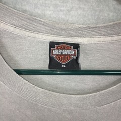 2001 Harley Davidson Abilene Texas Men’s Graphic Tee Gray Size XL Kent’s