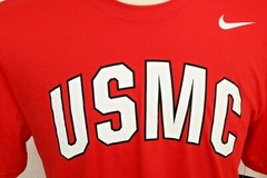 United States US Marine Corps USMC Nike Dri-Fit Red Legend SS Tee Shirt Men’s S