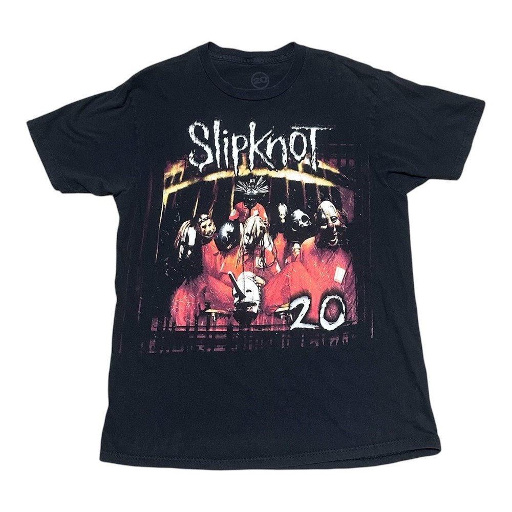 Slipknot 1999 – 2019 20th Anniversary Men’s T-Shirt 2 Sided Officially Licensed