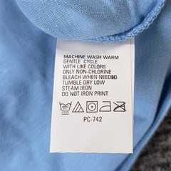 Timberland Graphic T-Shirt Men’s Size M Light Blue Cotton Outdoors Travel New