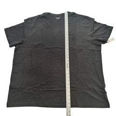 Goodthreads Men’s Short Sleeve Crewneck Cotton T-shirt Gray Size 3XL