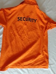 Men’s T Shirt Uneek Size S Short Sleeves Orange 25470