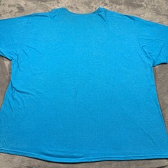Hanes X Temp T-Shirt Mens 3XL Blue Scoobert Scooby Doo Embroidered Logo Cartoon