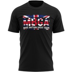 Mens MBGA T Shirt Union Jack Make Britain Great Again English Pride Patriotic…