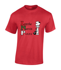 LITTLE NERO’S PIZZA MENS T SHIRT COOL RETRO HOME MOVIE CLASSIC FILM ALONE TOP