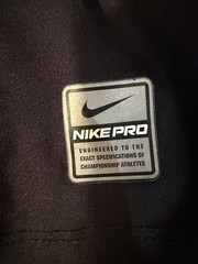 Nike Women’s Blck Dri-FIT Pro Athletic Shirt Size L & New Nike Lunchbox Nice Set