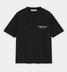 Essentials Fear of God T-Shirt Black 2025 Logo Tee Oversized S-XL New