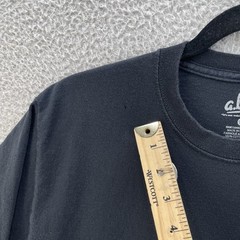 A-Lab Everything Ends Tee Men Medium Black Live While U Can Graphic Thick Cotton