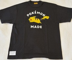 Human Made x Pokemon Made Pikachu Graphic T-Shirt #1 Black Size L New XX31TE020