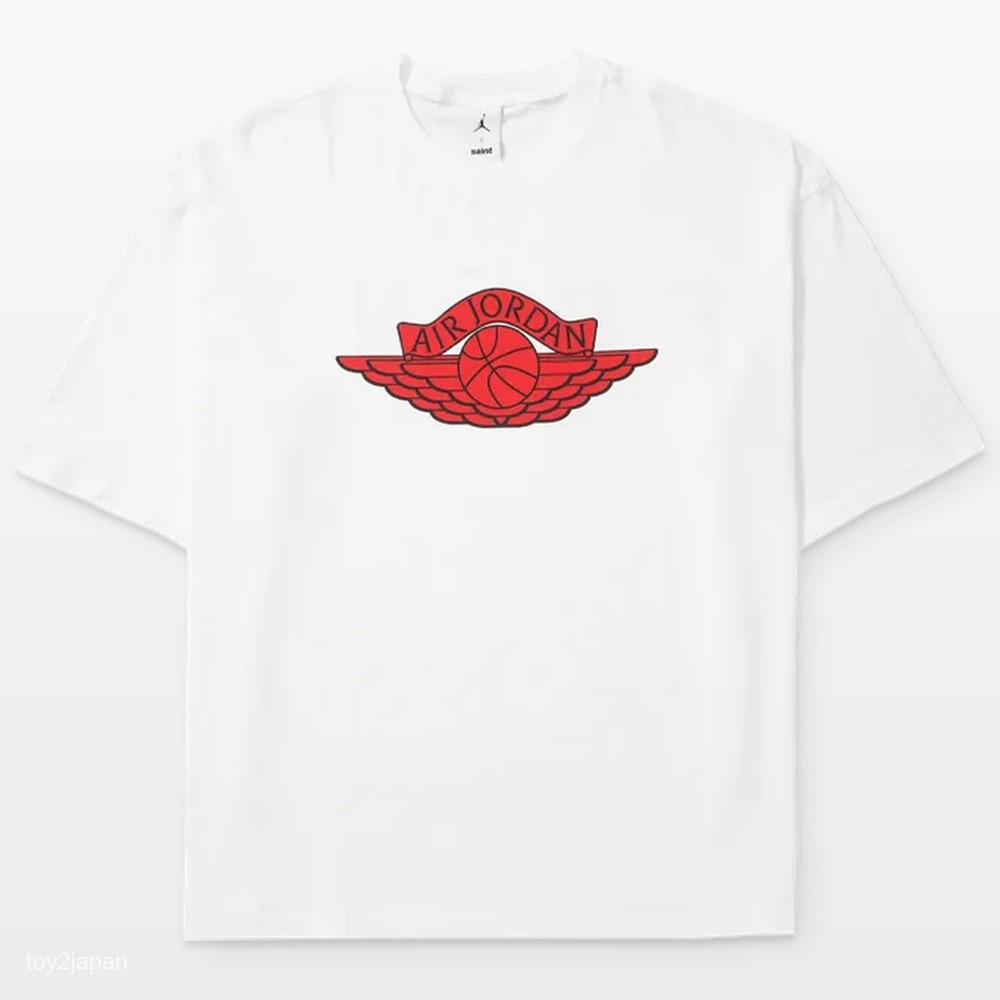 Nike Jordan x SAINT Mxxxxxx M J SM SS Tee White Short Sleeve T-Shirt New