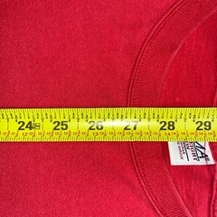 Pluma Mens Large T-Shirt Heavyweight Cotton Red Tee Made in USA Vintage 90s