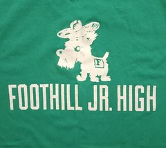 Vintage 1980s Science Olympiad Foothill Jr High Made in USA Medium Shirt