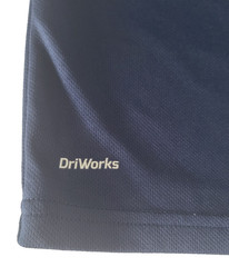 ATHLETIC WORKS Mens T-Shirt SIZE 3XL (54-56) DriWorks Short Sleeve London Blue