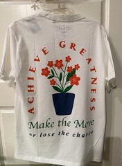 Make The Move” graphic t-shirt by Free Planet