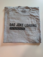 Ann Arbor T-Shirt Co. “Dad Joke Loading” Graphic Tee Men’s 2XL Heather Gray EUC