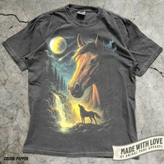 Horse Western Cowboy Comfort Tee