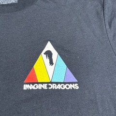 Imagine Dragons Mens L Evolve Tour 2018 Official Concert Merch 2 Sided T Shirt