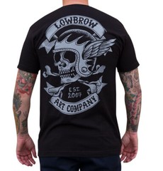 Lowbrow Art Fury Road Black Tattoo Tee Cafe Racer Biker T-shirt S-M-L-XL-2XL NWT