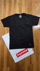 SALE – Supreme Hanes Tagless Tees T-Shirt AUTHENTIC White or Black ‘FAST SHIP’