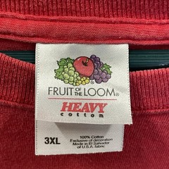 Marines USMC Mens 3XL T-Shirt Red 100% Heavy Cotton Fruit Of The Loom Graphic
