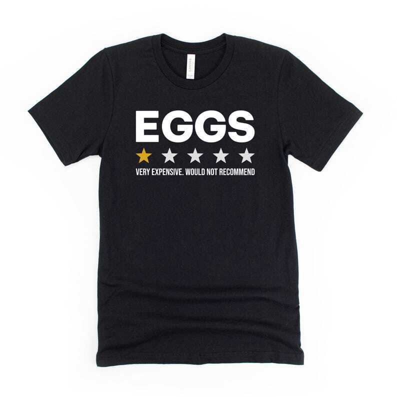Eggs very expensive, would not recommend, one star review rating