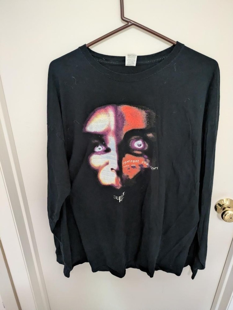 Silent Hill PS1 Era Ad Promo Long sleeve Tshirt RARE OOP HTF by ESPIONAGE VR