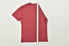 Reebok Men’s Delta Core SS Tee Rhubarb Heather Performance Shirt Size Small NEW
