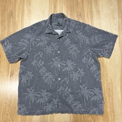 Tommy Bahama Grey Palmtree Shirt