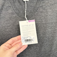 AG Adriano Goldschmied T Shirt Mens M Sample Line Heather Charcoal
