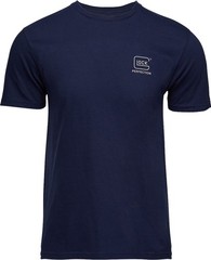Glock Strong Tee Navy Ringspun Cotton Short Sleeve