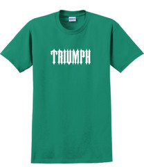 Triumph T-Shirt Short Sleeve Graphic Tees Unisex Apparel inspirational Designs
