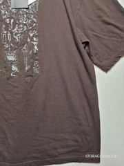 Mecca Apparel T-Shirt Mens 2XL Brown Cotton Mythological Graphic Print Crew Neck