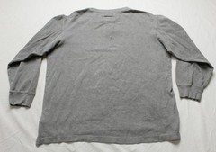 Duluth Trading Co. Men’s Waffle Mock Henley Shirt NN7 Heather Grey Medium NWoT