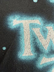 VINTAGE TWILIGHT ZONE TOWER OF TERROR T-SHIRT XL DOUBLE SIDED DISNEY MGM 90s Y2K