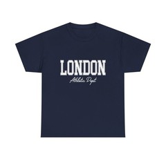 London United Kingdom Retro Classic Tee Y2k Aesthetic, Athletic Dept Tee