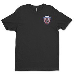 Custom T-Shirt, All American Dtf Print On Next Level T-Shirt unisex Soft Cotton