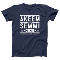 Akeem Semmi 2028 Election funny coming to america movie Xs-5x Unisex Soft Tshirt