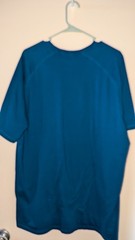 Dickies T Shirt Performance Temp-IQ Cooling Pocket Blue Size 2XLT